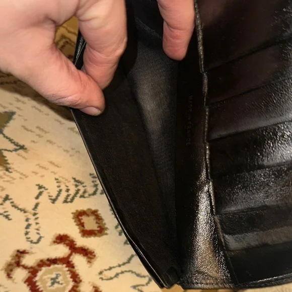 CHANEL Black Quilted Leather Wallet Vintage with COA - Picture 9 of 15